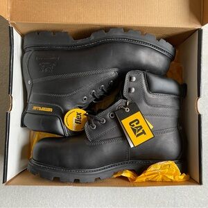 Men's Caterpillar Waterproof Steel Toe Work Boots Size 13